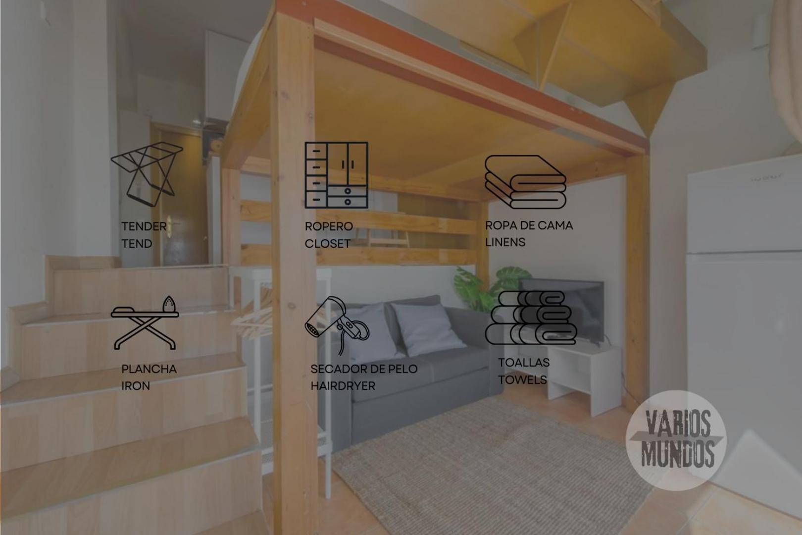 Nuevo Atico Loft 1Hab 3Pax En La Plaza De Chueca Apartment Madrid Ngoại thất bức ảnh
